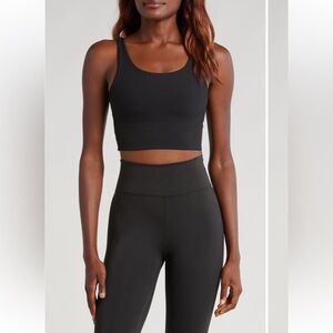 Nike Zenvy Ribbed High Waist Leggings and Longline Sports Bra Set